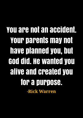 Rick Warren Quote