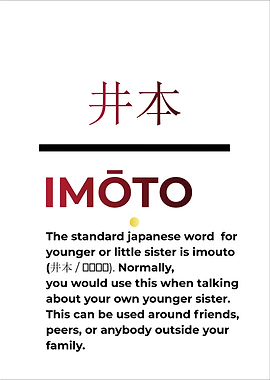 Imoto Word Definition