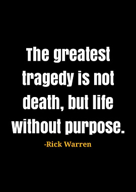 Rick Warren Quote