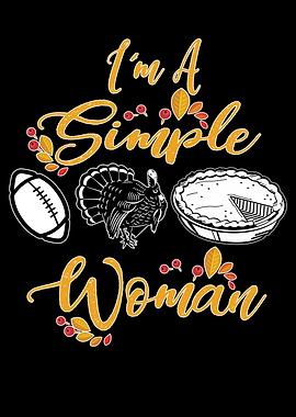 Thanksgiving Pie Football