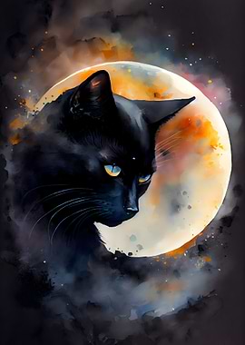 Black Cat Lunar Eclipse