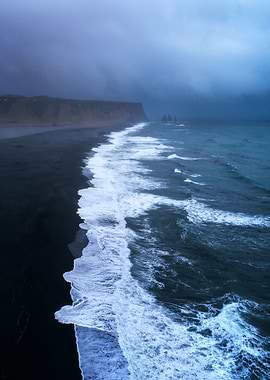 Icelandic Coast Aerial