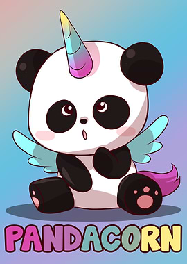 Rainbow Winged Pandacorn