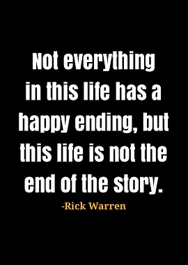 Rick Warren Quote
