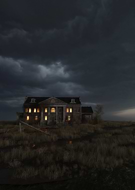 Abandoned manor