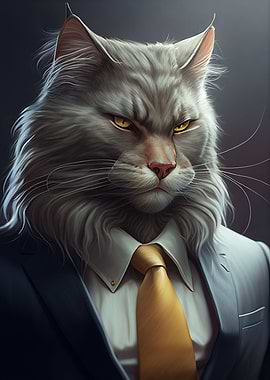 Maine Coon Cat Suit Animal