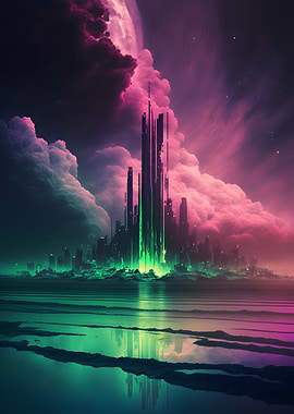 Futuristic City Building