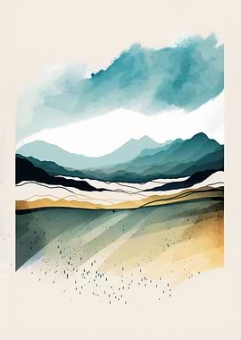 Watercolor Naturescape