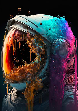 Colorful Astronaut