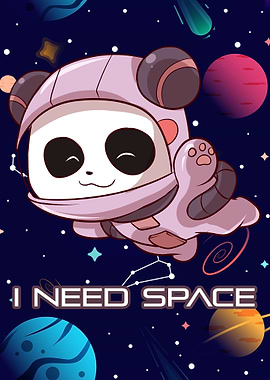 Space Explorer Panda