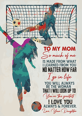 To My Mom Soccer