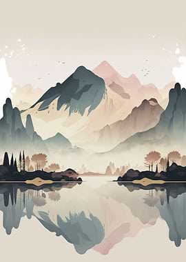 Watercolor Naturescape