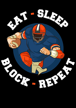 Eat Sleep Block Repeat