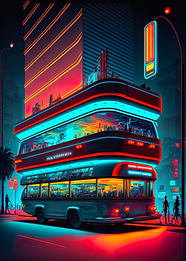 Cyber Retro Bus