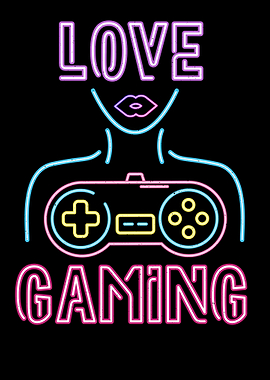 Love Gaming Gamer Nerd