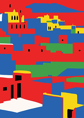 Morocco Travel Poster