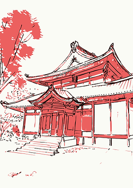 Dojo Shinto Temple 3