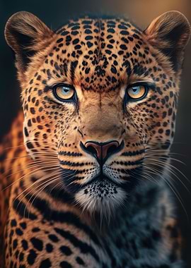 Leopard portrait