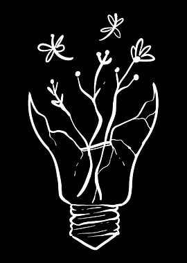 Floral Lamp Zoologist Gift