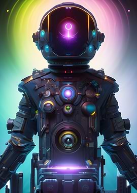 Atompunk Astronaut