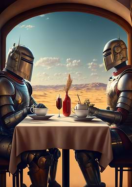 Knight astronaut break