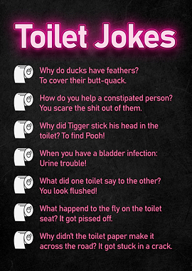 Toilet Jokes Bathroom