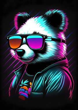 Retro Panda