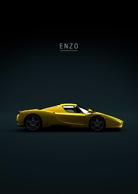 2002 Ferrari Enzo Yellow