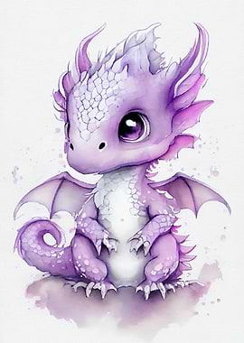 Cute tiny dragon