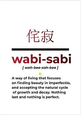 Wabi Sabi Word Definition
