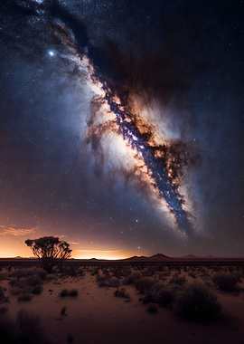 Milky Way Landscape