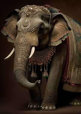 abstract elephant animal