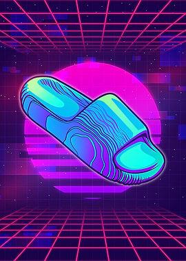 22 Slides Neon Shoe