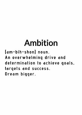 Ambition Definition
