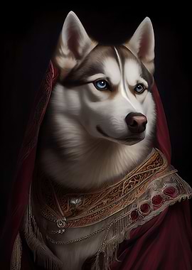 Siberian Husky Medieval