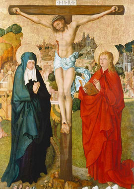 The Crucifixion with Donor