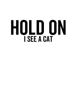Hold On I See a Cat