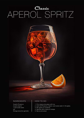 Aperol Spritz Cocktail