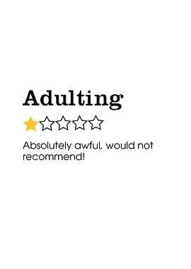 adulting rating