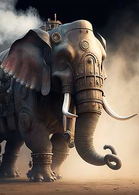 abstract elephant animal