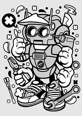 Cartoon Illustration 373