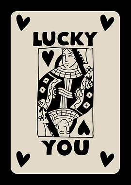 lucky you vintage retro