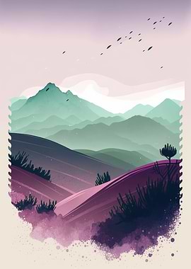 Watercolor Naturescape