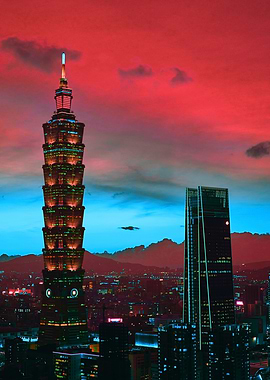 Blues and Lots of Red