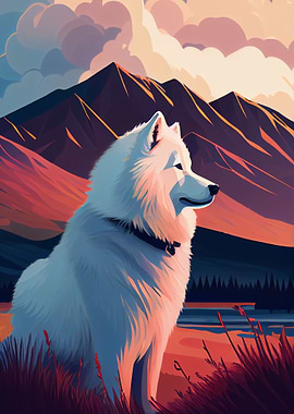 Samoyed Nature
