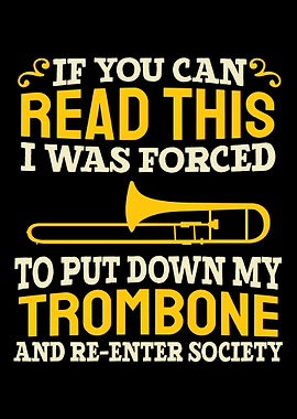 Marching Band Trombone