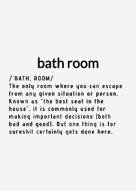 Bathroom Definition