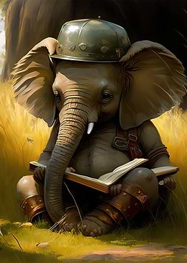 abstract elephant animal