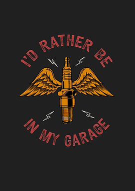 Auto Mechanic Garage Funny