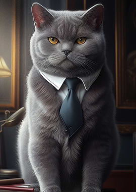 British Shorthair Cat Suit